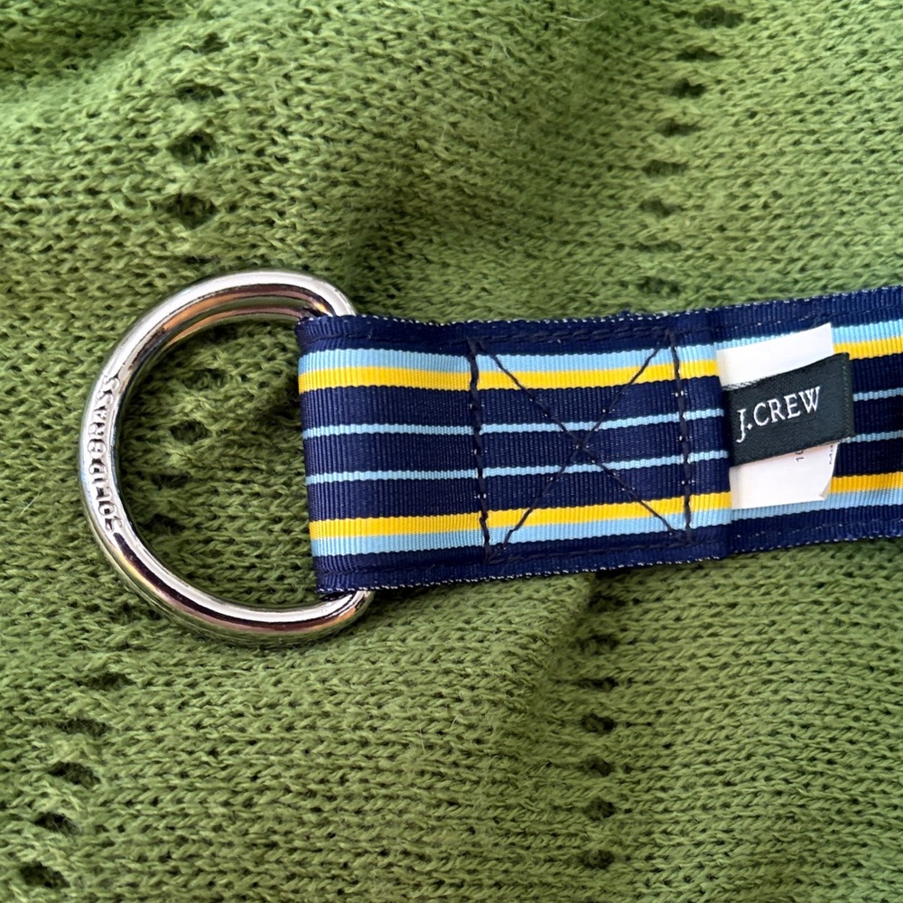 J.Crew Ribbon D-ring Belt - Picture 2 of 3